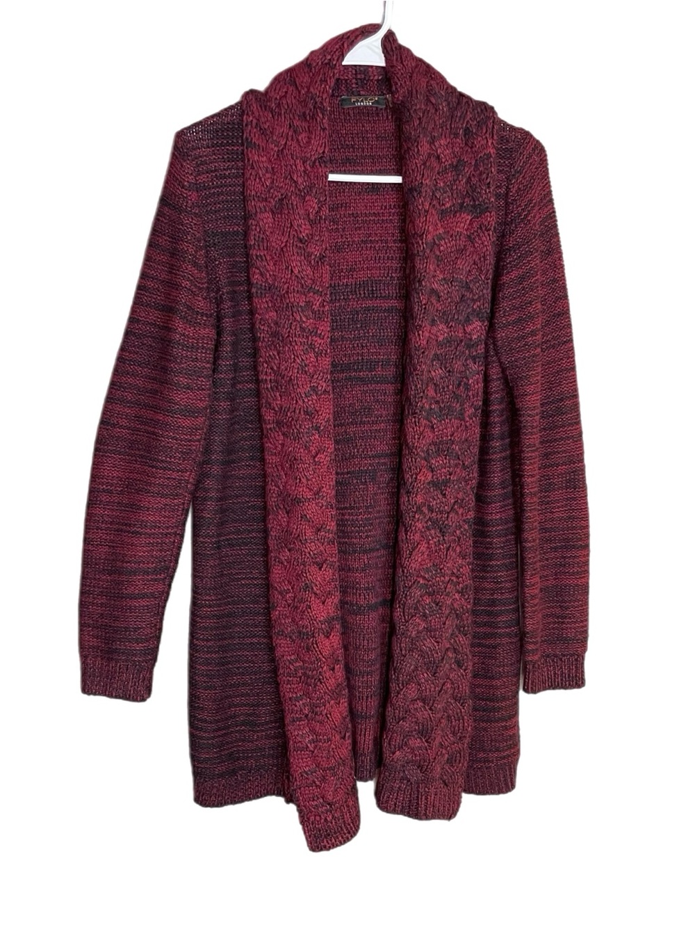 Fylo London Open Front Cardigan Sweater Size Medium